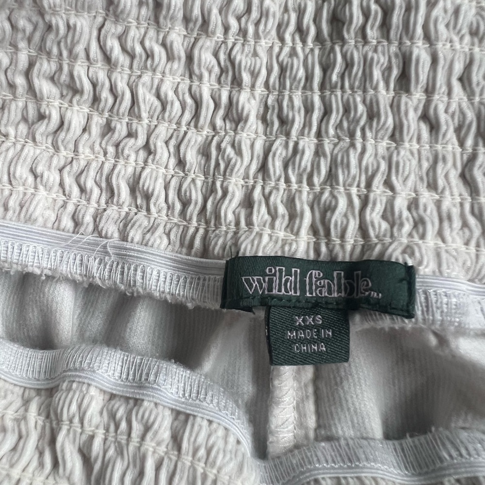 Wild Fable High Waist White Shorts - Picture 4 of 4